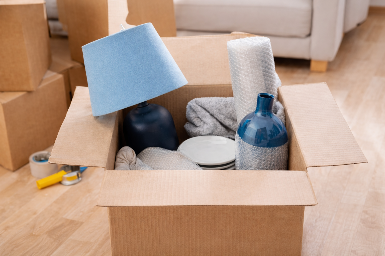 how to pack for moving house