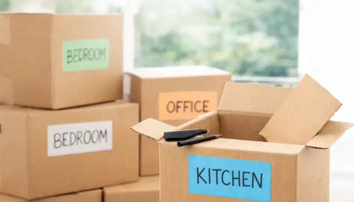 Label Moving Boxes