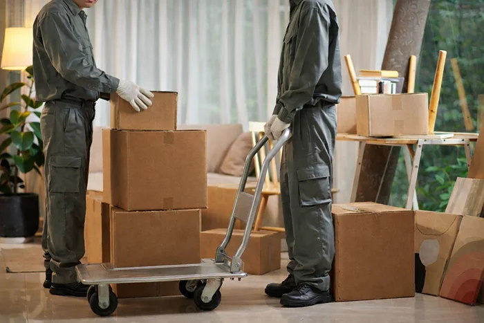 moving company packing