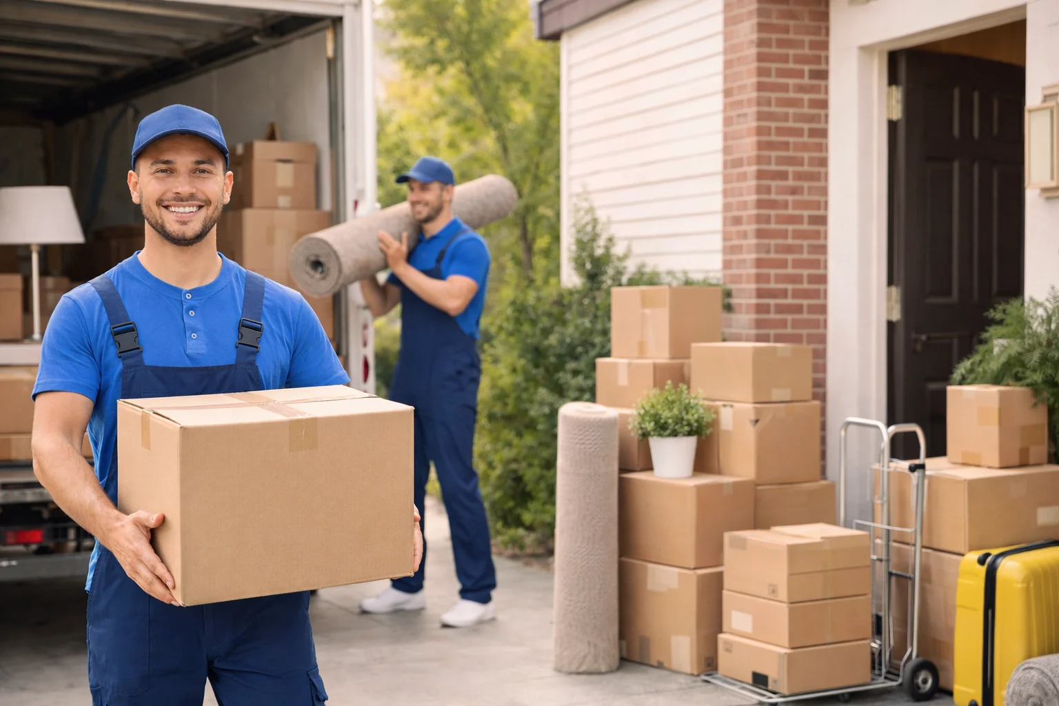 moving company with packing service